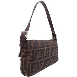 Fendi Semi Bag Shoulder Zucca Bucket Mamma